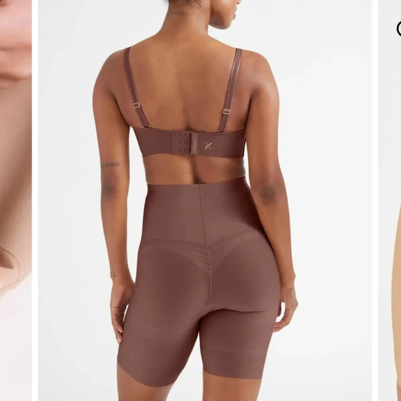 KNIX Leakproof High Rise Shaper Shorts Sola Brown color size XL - Picture 5 of 10